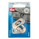 Swivel clasp for handmade bags in silver colour - 417880 Prym