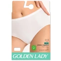 Slip MIDI fianco medio in cotone organico - Golden Lady