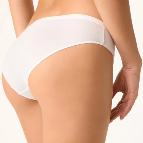 Slip fianco basso in cotone organico - Golden Lady