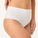 NATURAL EFFECT high-waisted women's briefs in microfibre by Nerino G. - Golden Lady