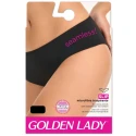 Slip mutanda donna a fianco basso NATURAL EFFECT in microfibra Nerino G. - Golden Lady