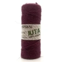 Juta Naturale filato per borse e accessori in rocchetta da 100gr. colore bordeaux vinaccia - Mondial Lane