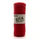 Juta Naturale filato per borse e accessori in rocchetta da 100gr. colore rosso fragola - Mondial Lane