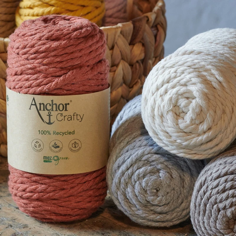 Cordoncino Macram Anchor Crafty Fine In Cotone Ecologico cordoncino-macram-anchor-crafty-fine-in-cotone-ecologico