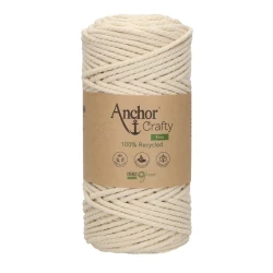 Anchor Crafty Fine fine cord for macramé, made from eco-friendly cotton 2