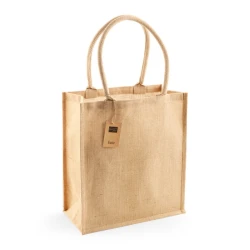 Jute bag to personalise and decorate 36cm x 40cm - W409 Westford Mills