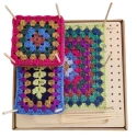 Crochet tension board for tiles and granny square tiles - 2519015 Milward