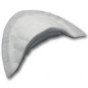 Wadding large epaulettes half-moon round sleeve model - MAS