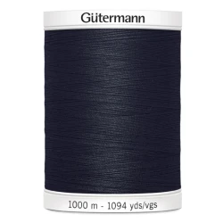 Filo per cucire Gutermann colore 665 Blu Notte spola da 1000m