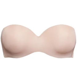 Reggiseno a fascia leggermente imbottito con ferretto invisibile e spalline removibili - 1580 Sì è Lei Intimo 2