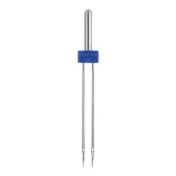 Ago gemello Schmetz per maglina stretch elasticizzata per cuciture doppie da 2,5 mm per macchina da cucire 2