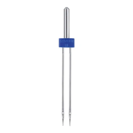 Schmetz-twin needle for stretch knit fabric for 2.5 mm double seams for sewing machines
