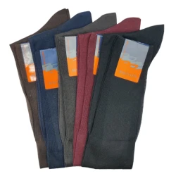 Calza lunga uomo in puro cotone filo di scozia rasato e traspirante - 840/l Calzificio Bagnato