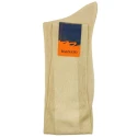 Men’s knee-high lisle cotton socks breathable Made in Italy