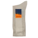 Men’s knee-high lisle cotton socks breathable Made in Italy