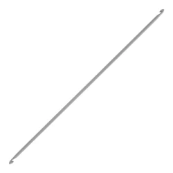 Pony double-ended Tunisian crochet hook 35cm pearl grey
