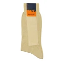 Men's breathable mercerised lisle cotton short socks