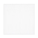 Rete canvas quadrata per realizzare borse all'uncinetto 36x36cm con foro 4,5mm