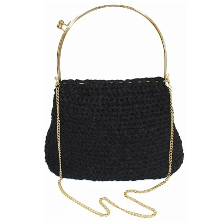 Manico chiusura clic clac per borsa con tondini dal sapore vintage - MA157 Mas