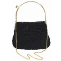 Large click-clack closure handle for bag with vintage-style rods - MA158Mas