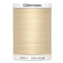Filo per cucire Gutermann colore 05 Beige Pesco Chiaro spola da 1000m