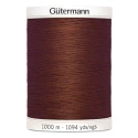 Filo per cucire Gutermann colore 230 Marrone Chiaro spola da 1000m