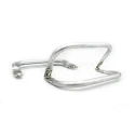 Concealed spring clasp for making handbags and clutch bags - 16cm