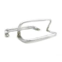 Concealed spring clasp for making handbags and clutch bags - 19cm