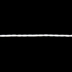 White leaded clothing tape weighing 25 grams per metre