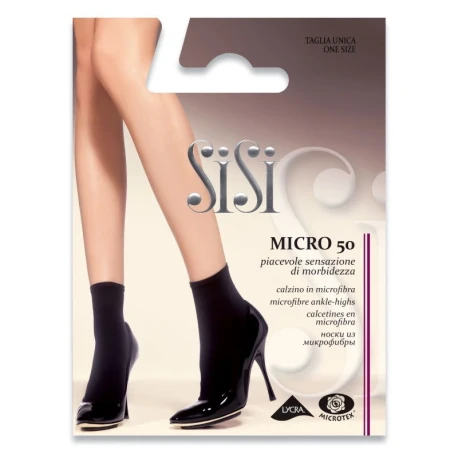 SiSiMicro 50 soft microfibre 50 den sock