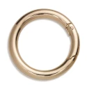 Moschettoni tondi apribili con sicura a molla Ø 4cm Oro - 2 Pezzi - 417894 Prym
