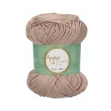Anchor Creativa Fino cotton yarn for crochet  - Item 4620004 Colour 257 Hazelnut