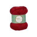 Anchor Creativa Fino filato di cotone per uncinetto  - Art. 4620004 Colore 192 Rosso Rubino