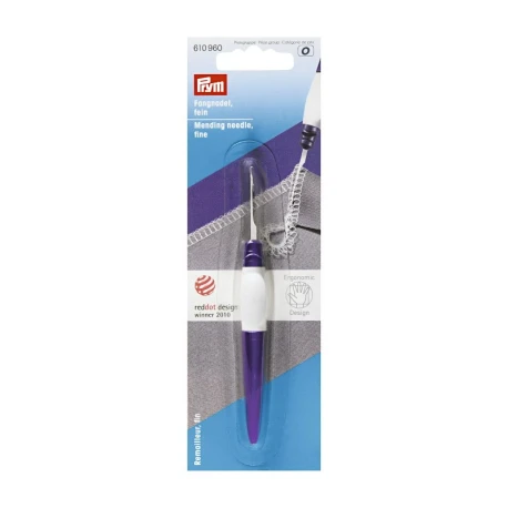 Crochet hook ideal for darning, fixing pulled threads and as a thread guide - 610960 Prym ergonomics