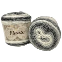 Flauto filato sfumato di caldo cotone effetto felpato per uncinetto e lavoro a maglia - Silke by Arvier