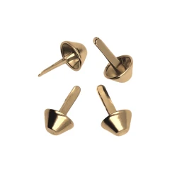 Medium feet for bags 12mm gold - FF599/12Benox