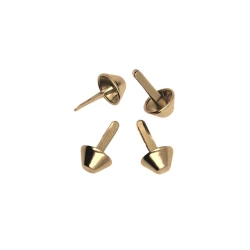 Small feet for bags, 10 mm, gold - FF599/10Benox