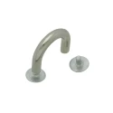Bag connectors with silver screws, ideal for attaching chains, handles and carabiners - FF610 Benox