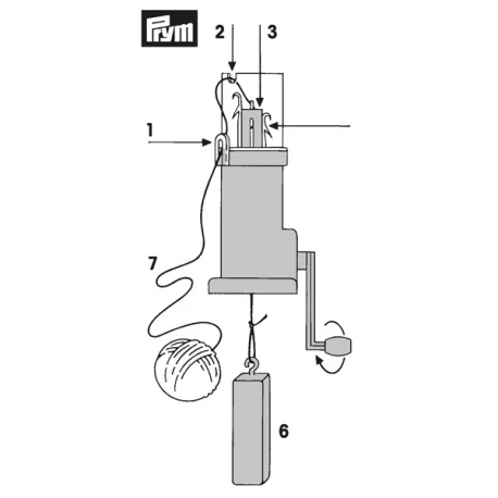 MINI knitting loom (TRICOTIN) - 624145 Prym