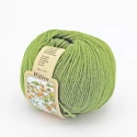Witico virgin wool blend, 50 g ball of yarn. Silke - colour 057 Lime