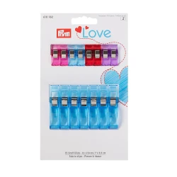 Clips for mixed fabrics, 2.6 cm and 5.5 cm, replace pins - 610182 Prym