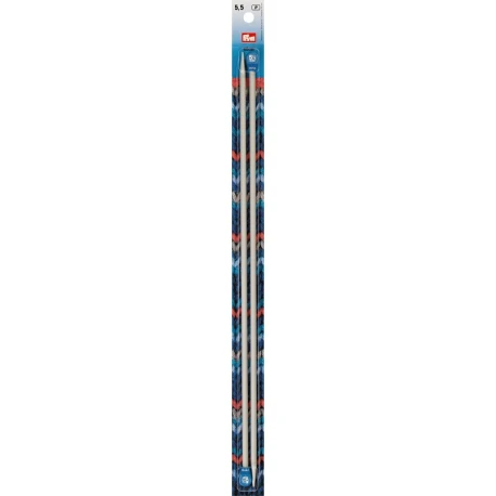 Ferri maglia 5,50 mm in alluminio con pomoli - 191479 Prym