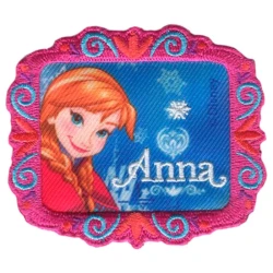 Disney© Frozen Anna toppa patch applicazione ricamata termoadesiva