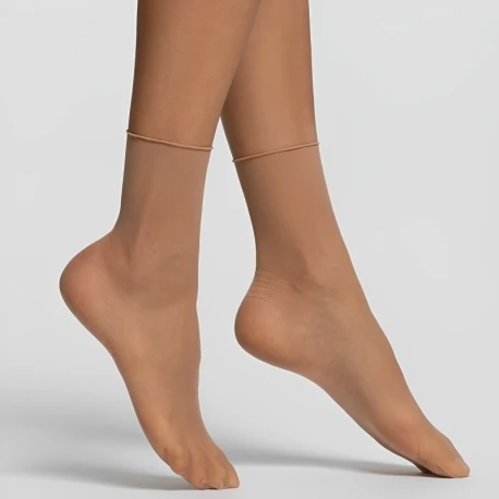 Pompea Total Comfort 15 den pop socks with no-stress cuff - 2 Pack