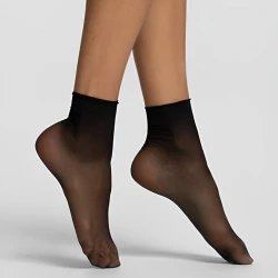 Total Comfort Calzino velato 15 den colore playa con polsino no stress - Pompea 2