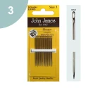 Aghi lunghi per cucire a mano misura 3 alta qualità - JJ11003C John James