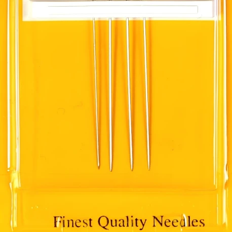 Extra-fine size 12 needles for threading pearls and beads - JJ10512 John James