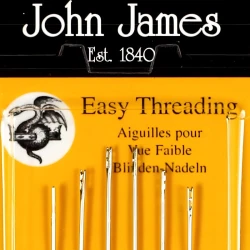 INFILAFACILE needles for hand sewing 4-8 with quick-threading eye - JJ11448C John James 2