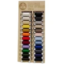 Organic cotton thread for hand and machine sewing, 100m spool - Cucirini Tre Stelle Milan