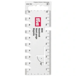 11.5cm's MINI pocket ruler for stitching and marking - 610731 Prym